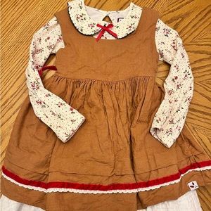 Sweet Honey size 5 pinafore